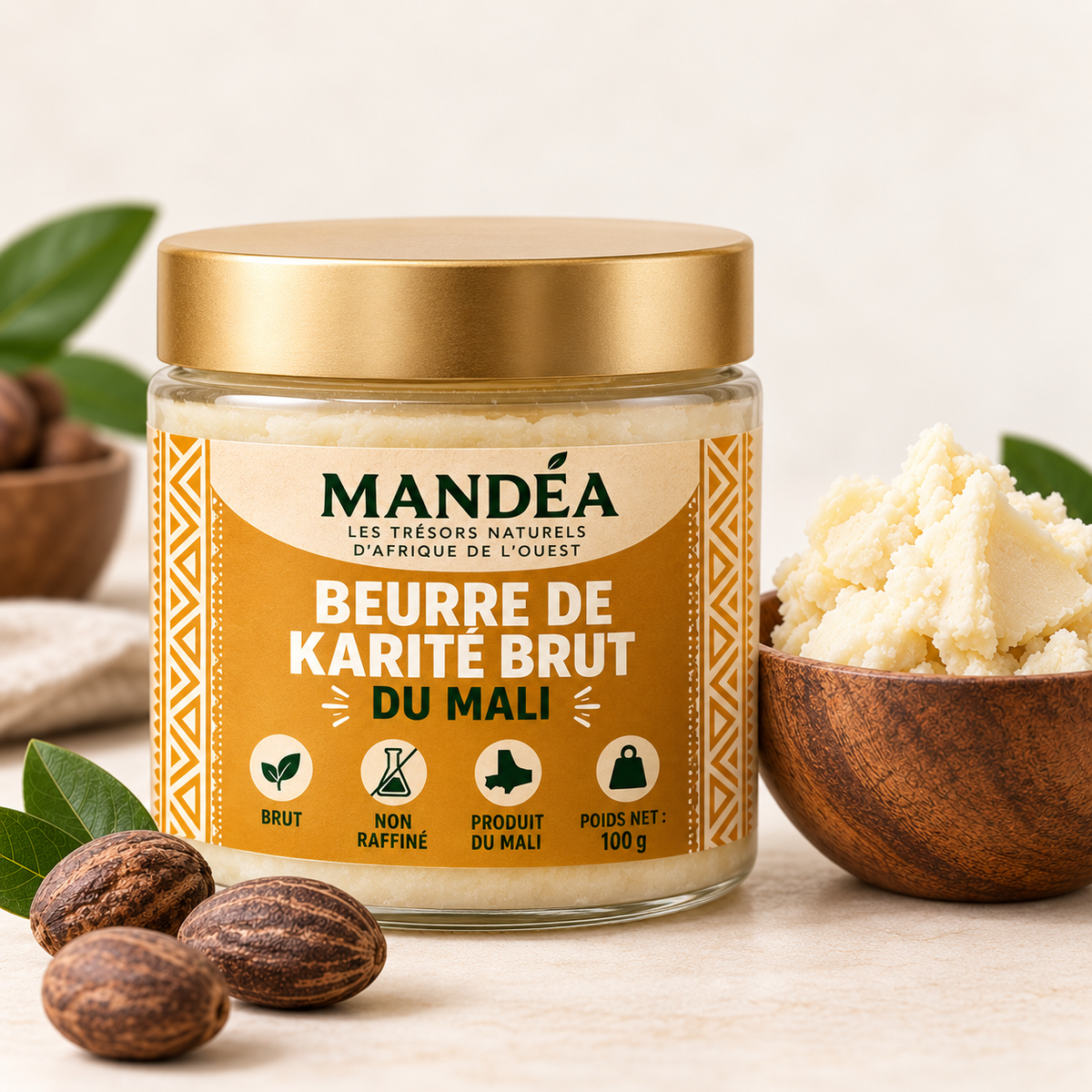 Beurre de Karité Brut du Mali – Mandéa